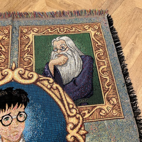 Vintage Harry Potter tapestry blanket - Picture 5 of 7